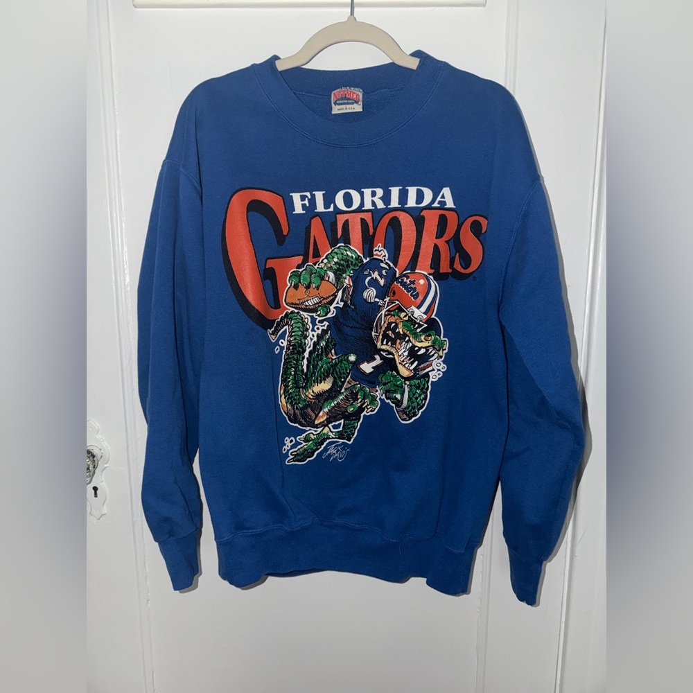 90’s Vintage Florida Gators Blue Crewneck Sweater